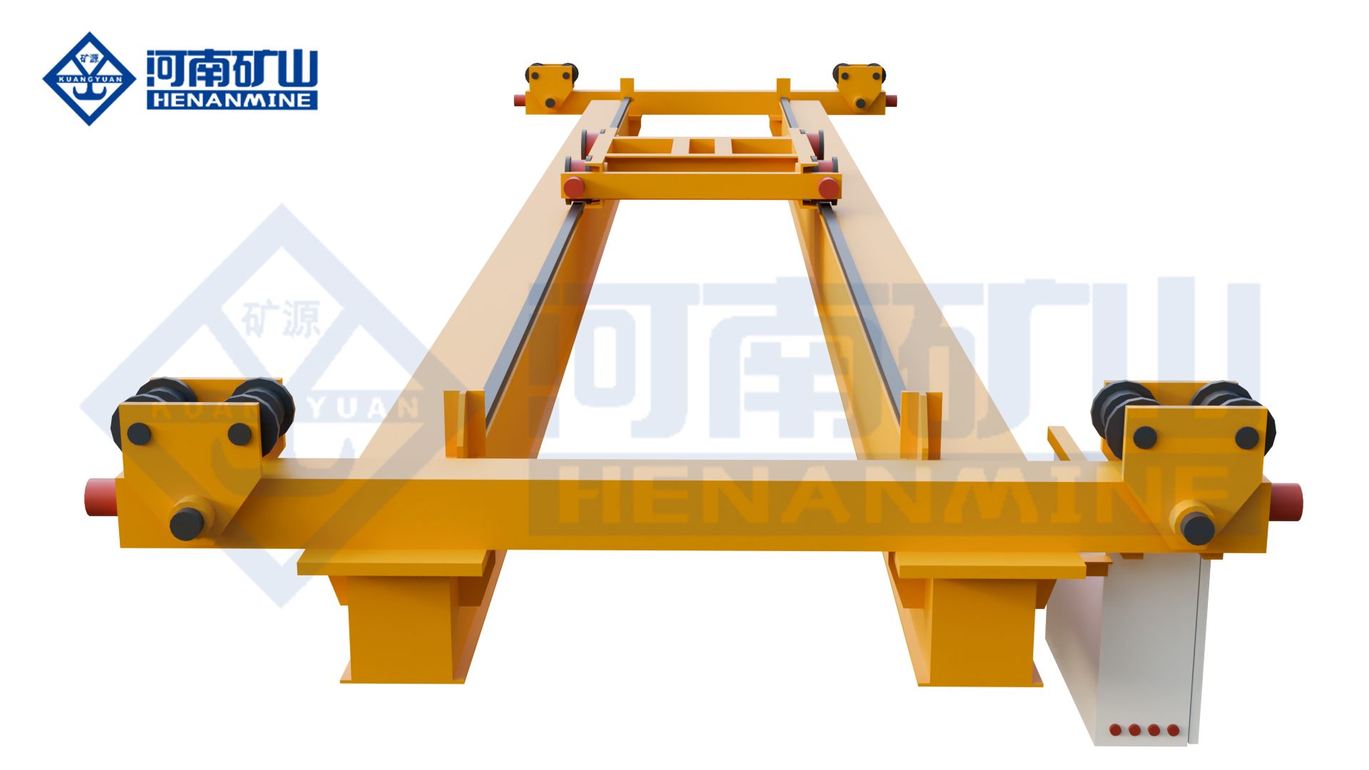 新型电动双梁悬挂起重机3