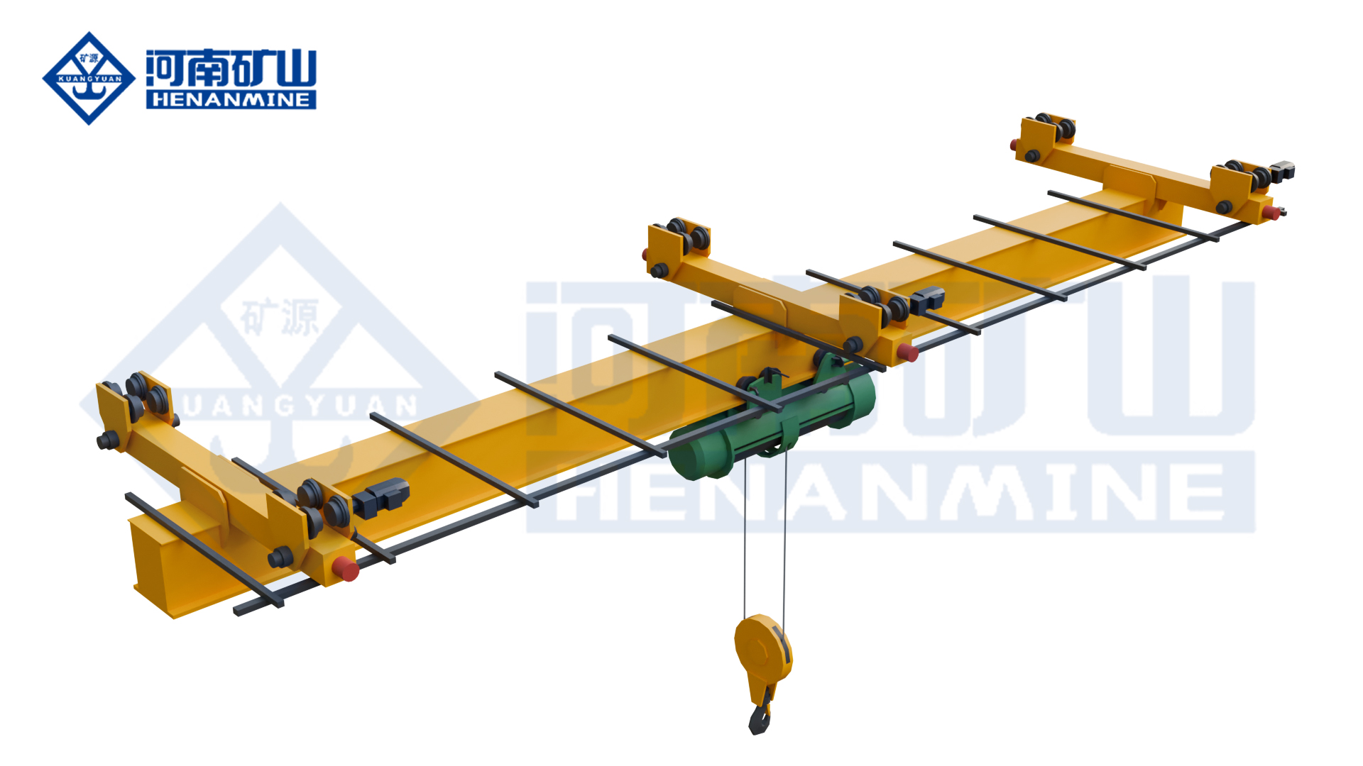 防爆多支点电动单梁悬挂起重机2