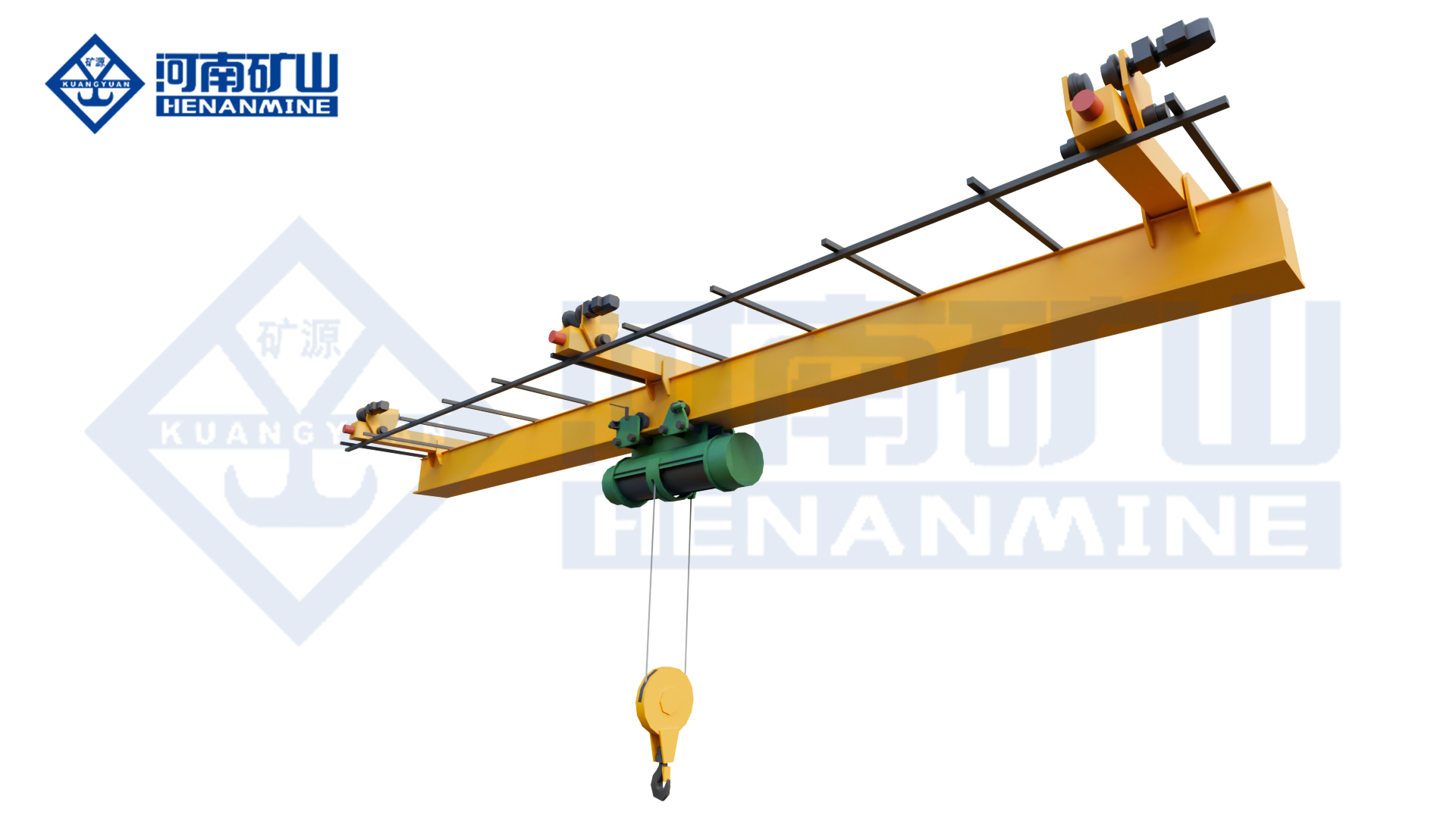 防爆多支点电动单梁悬挂起重机3