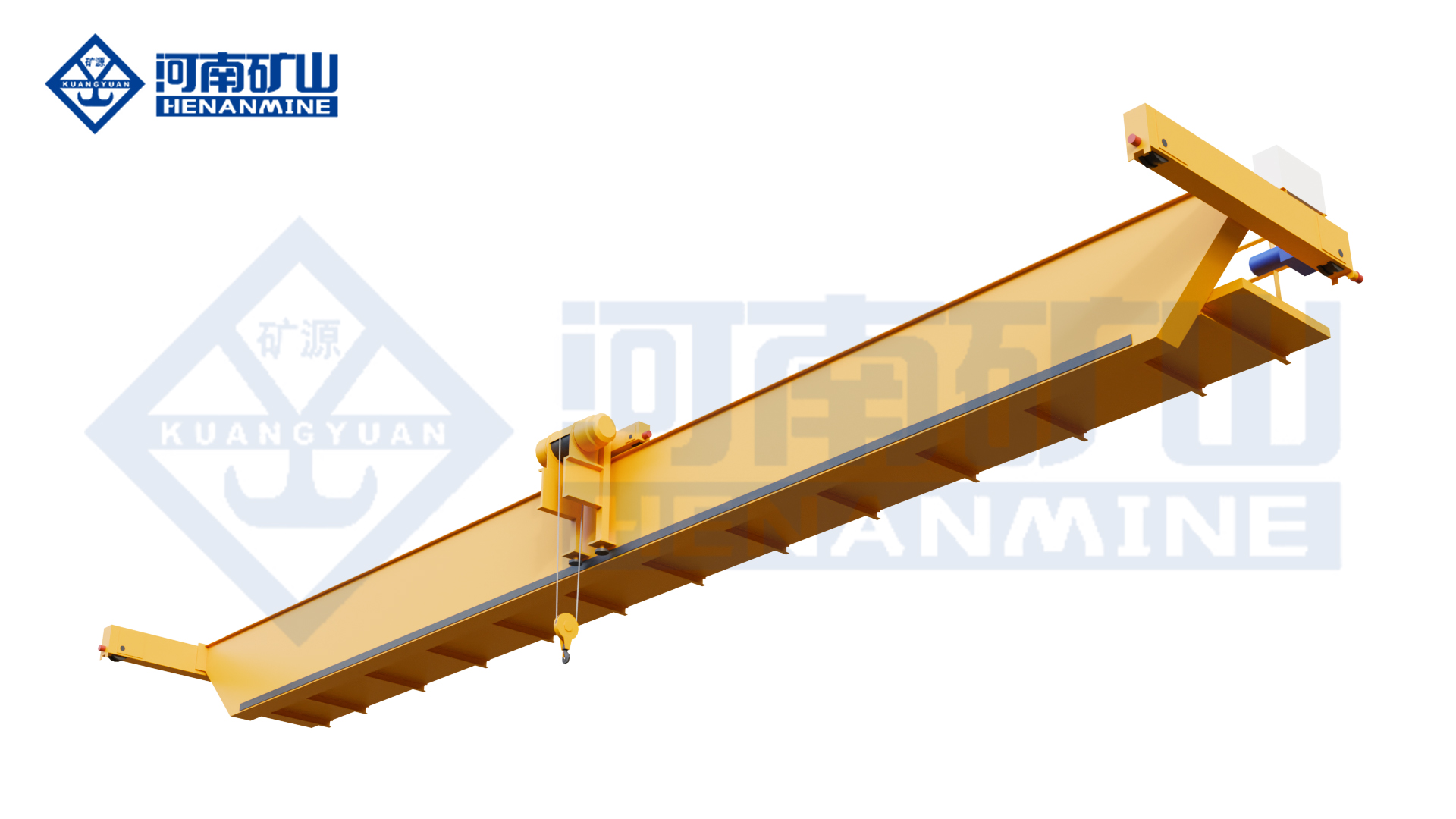 偏挂电动单梁起重机3
