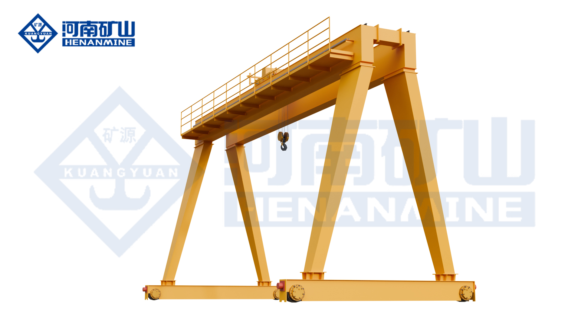新型双主梁电动葫芦门式起重机3