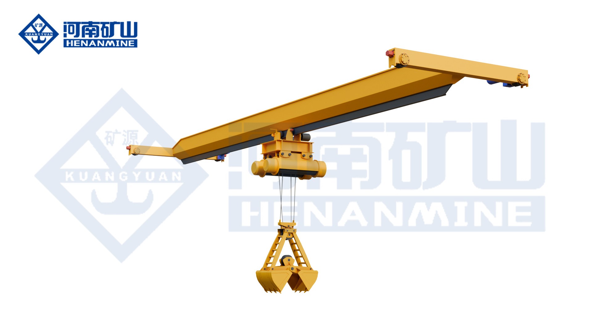 电动单梁抓斗起重机3